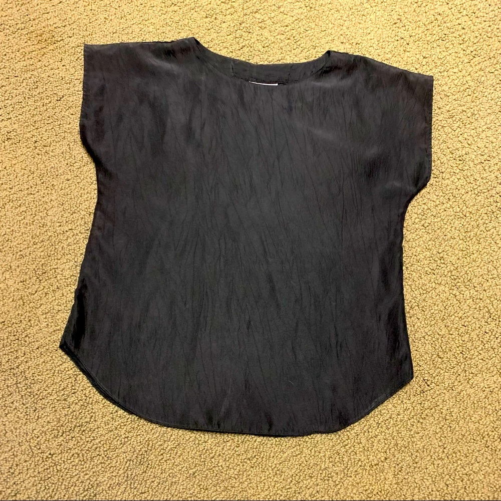 Rhonda Lee black blouse